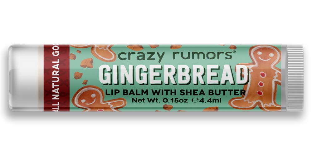 Crazy Rumors, Lip Balm, Gingerbread, 0.15 oz
