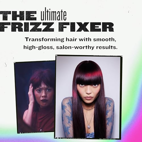 Bed Head by TIGI After Party Super Smoothing Cream – Anti Frizz hair styling product with humidity protection for frizzy, dull or coarse hair, 3.38 fl. oz.