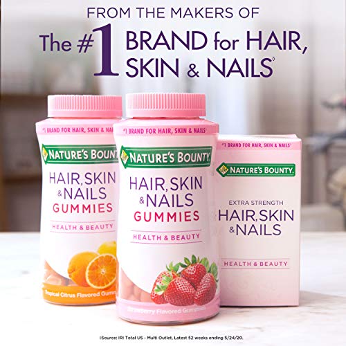 Nature's Bounty Biotin Hair Skin and Nails Vitamins, Supports Healthy Hair, Skin and Nails, 10,000 mcg, 120 Count (Pack of 3)