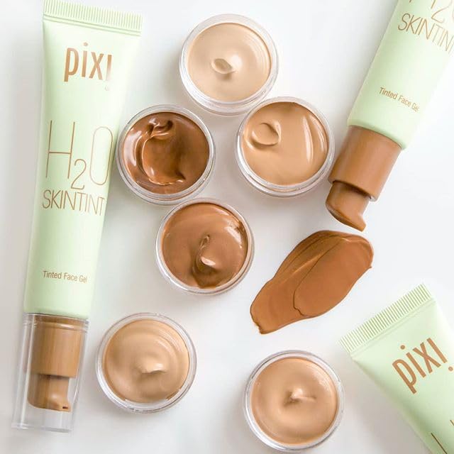 Pixi Beauty H2O SkinTint Tinted Face Gel, 1.2 fl oz / 35 ml, Fair
