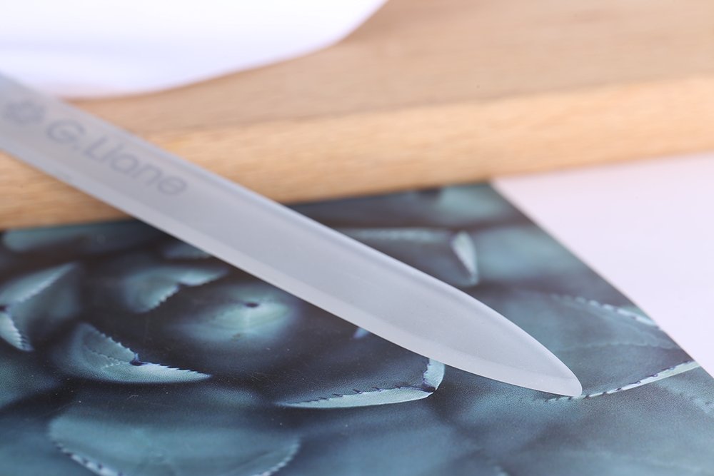 G.Liane Best crystal nail fileseta G manicure pedicure kit for Natural Nails Acrylic nails Gels nails Manicure tools for home and salon (Rose White)