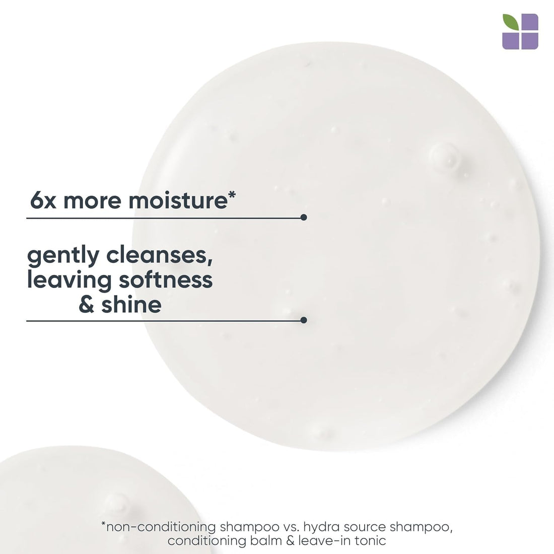 Biolage Hydra Source Shampoo - Softens & Adds Shine, For Dry Hair, Infused with Micro-Filtered Aloe Vera & Fermented Hyaluronic Acid, Vegan & Paraben-Free, 13.5 Fl Oz, Packaging May Vary