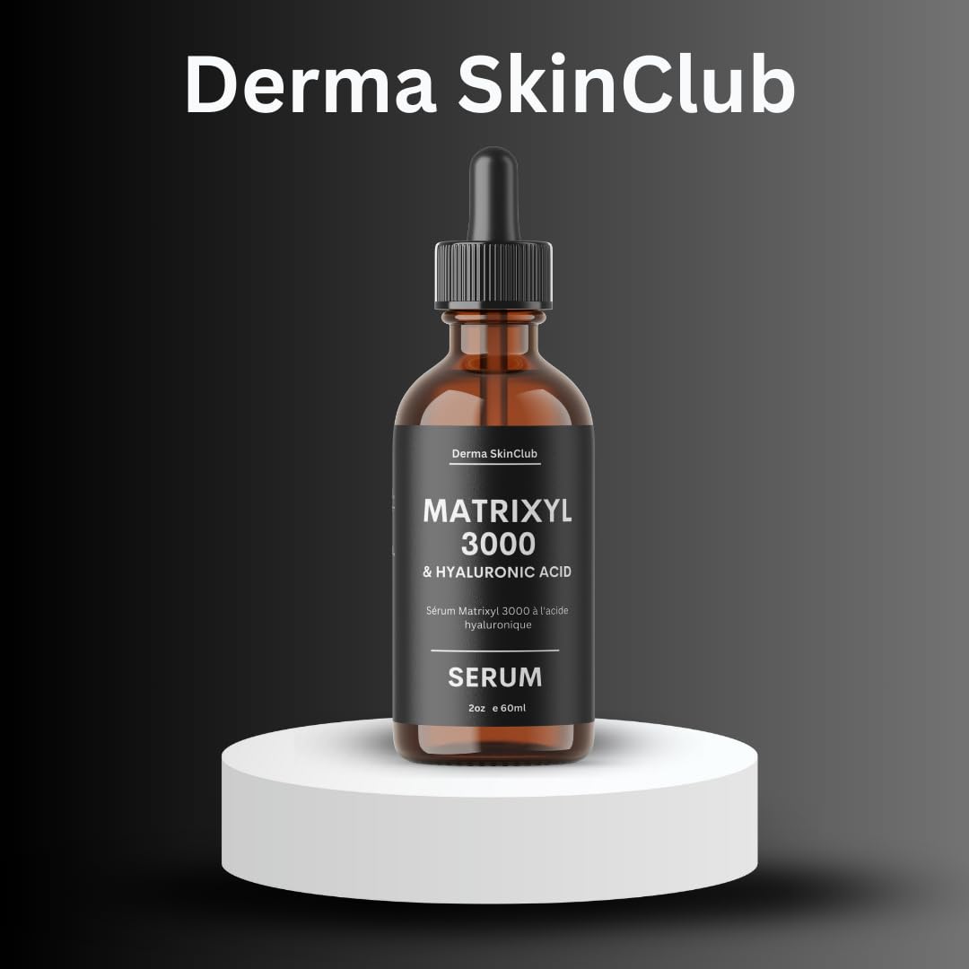 Matrixyl 3000 Serum with Hyaluronic Acid, Anti-Wrinkle facial Serum, Anti-Aging & Hydrating, Deep Wrinkle Reducer, Fine Lines, Firming Serum for face - 2oz