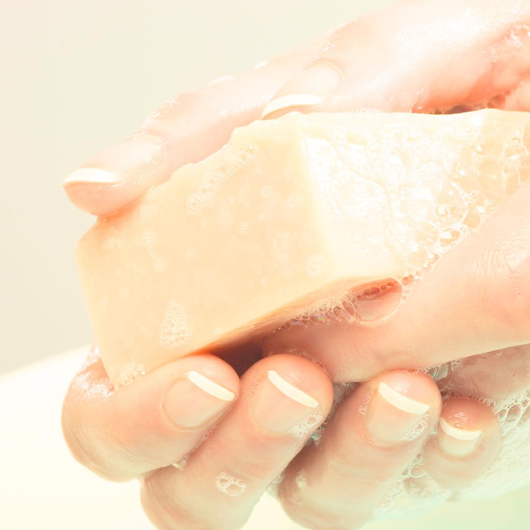 Ostrich Virgin Olive Oil Nabulsi Soap Bar - 2 Pack 100% Pure Olive Oil Soap Bar for Face & Body - Chemical Free Soap Bar for Men & Women (Original) Unscented - Hypoallergenic - Sensitive skin