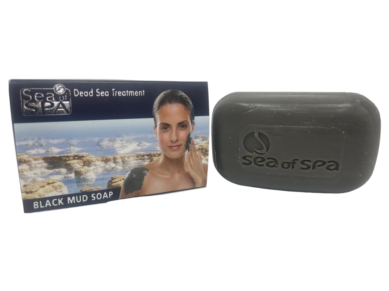 Dead Sea Minerals Black Mud Soap by Sea of Spa