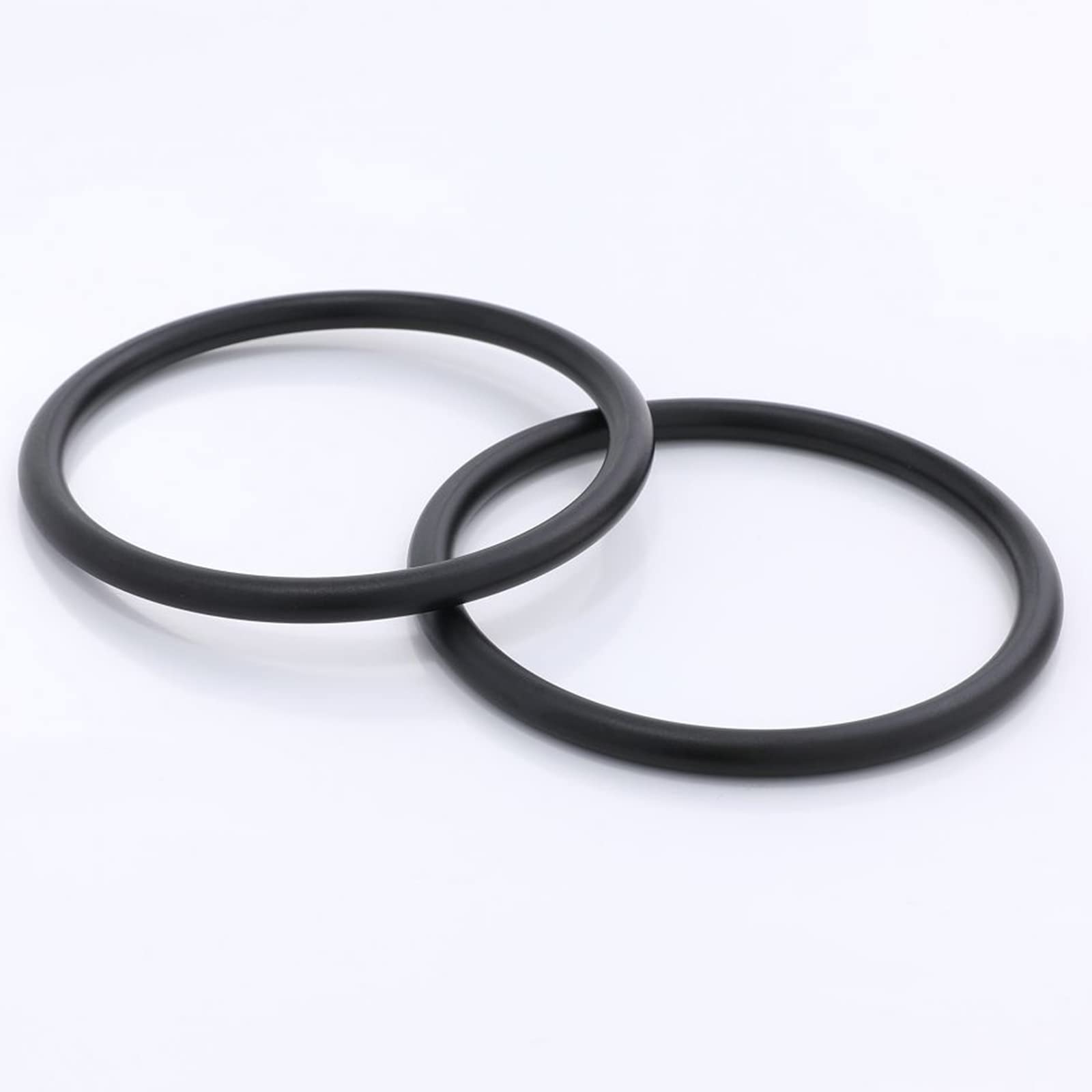 Accmor Aluminium Baby Sling Ring 3 inch Soft Wrap Carrier Rings Accessory for Infants Toddlers Newborn Kids (Black)