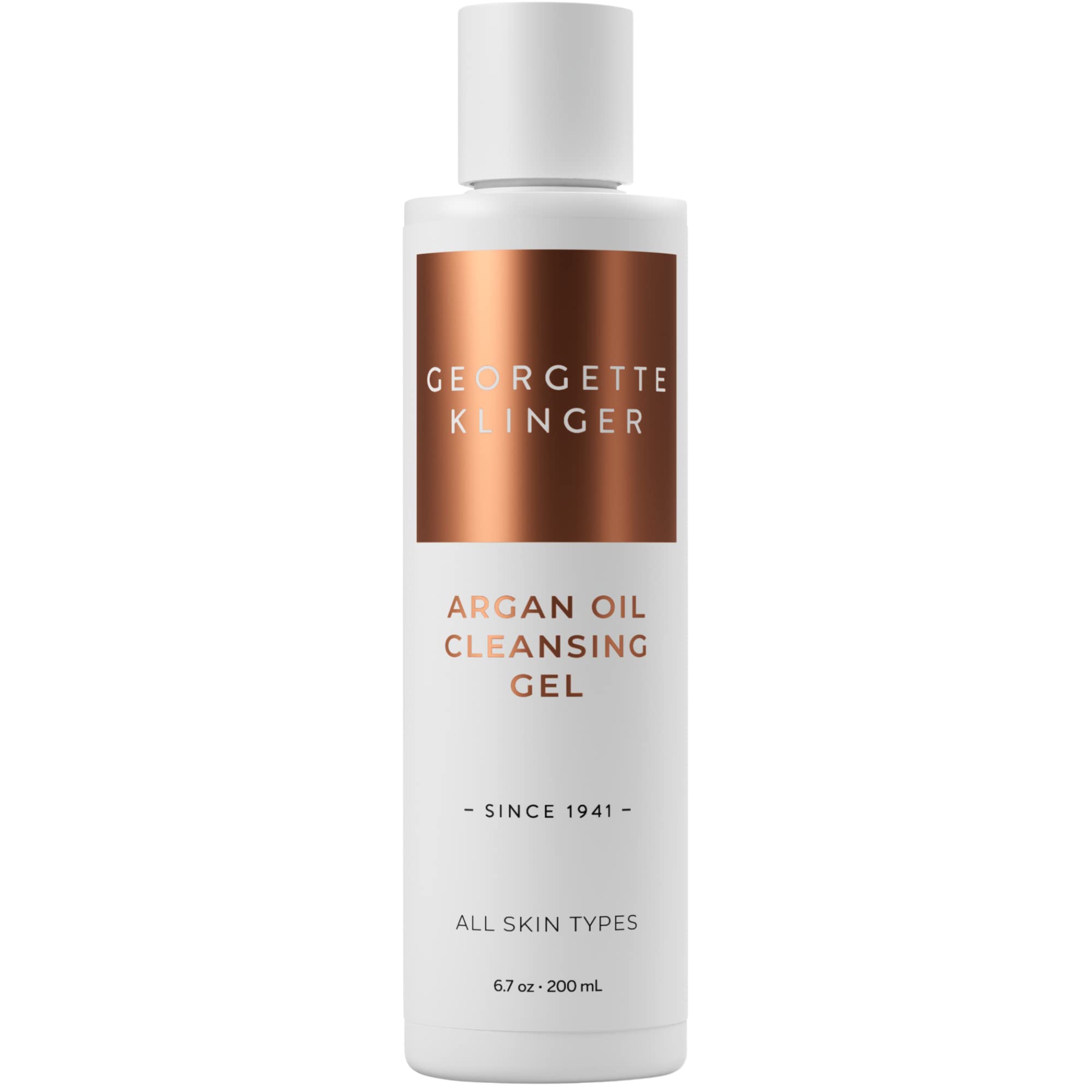 Georgette Klinger Argan Oil Cleansing Gel - Clarify Complexion with Botanicals & Purifying Cleansing Oils