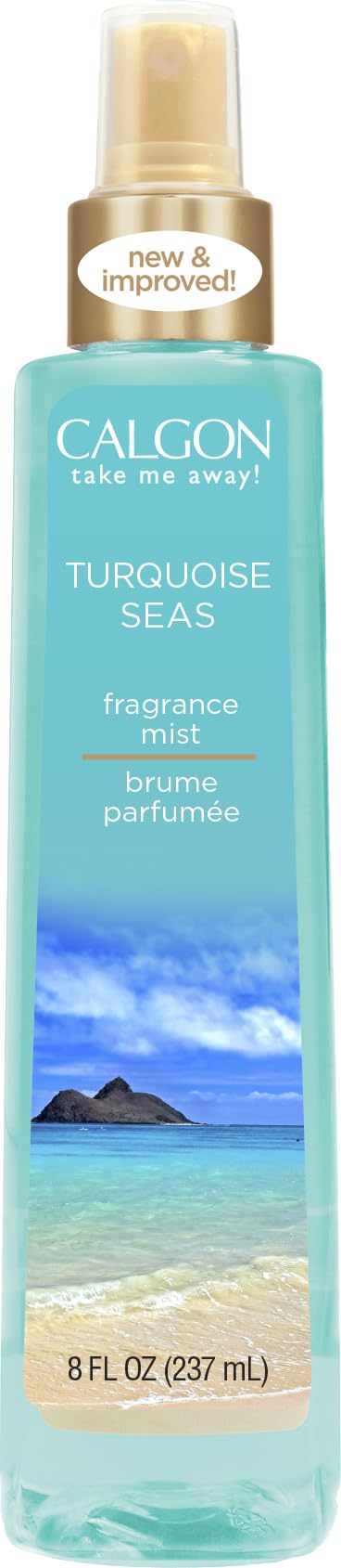 Calgon Fragrance Body Mist (Turquoise Seas, 8-Ounce)