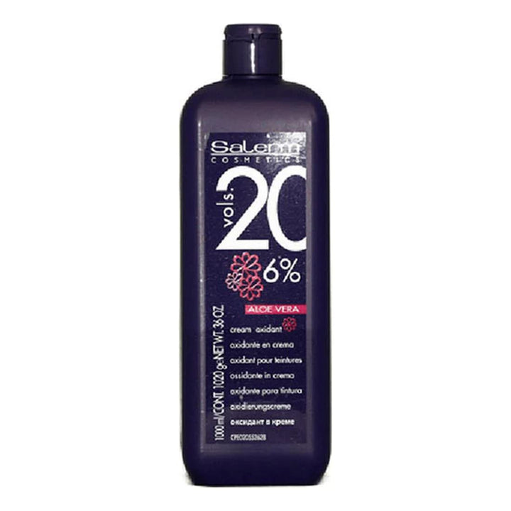 Salerm Cream Oxidant Volume 20 6% with Aloe Vera 36 Oz by Salerm Cosmetics