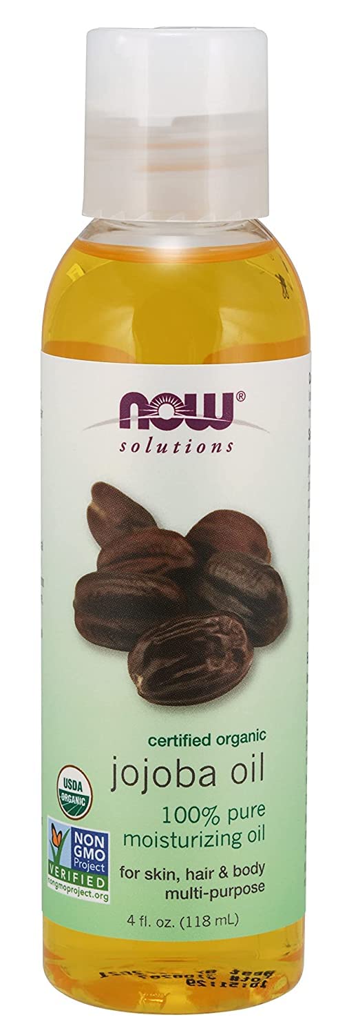NOW Foods - Jojoba Oil Certified Organic - 4 oz.