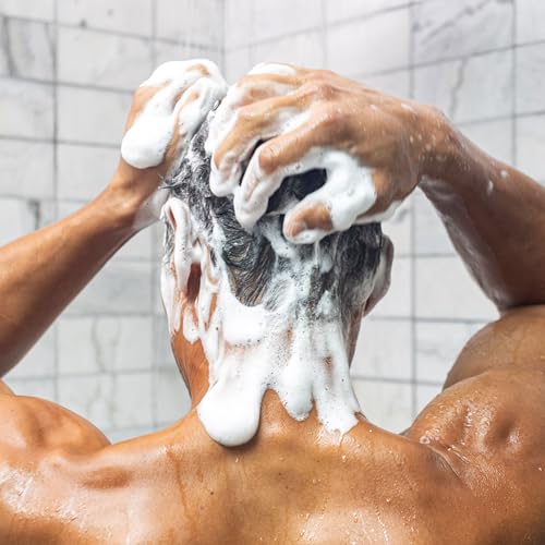 Oars + Alps Men's Sulfate Free Shampoo, Infused with Kelp and Algae Extracts, Fresh Ocean Splash, 32 Fl Oz