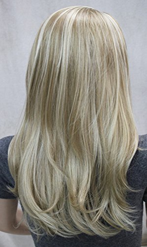L16/613 : Lydell Long Straight Wave Headband Synthetic Wigs Blonde Highlighted Wigs (L16/613)