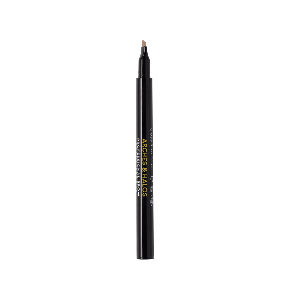 Arches & Halos Microblading Brow Shaping Pen - For a Fuller, More Defined Brow - Long-lasting, Smudge Resistant, Rich Color - Vegan and Cruelty Free Makeup - Sunny Blonde