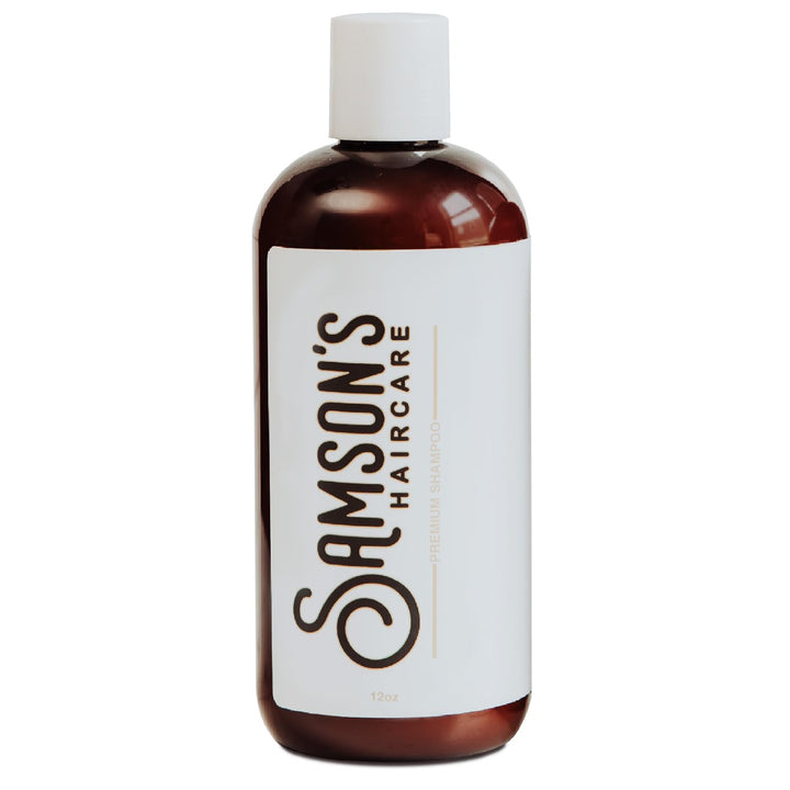 SAMSON'S HAIRCARE Lathering Shampoo, Safe Ingredients, Skin and Color Safe pH Level, 12oz