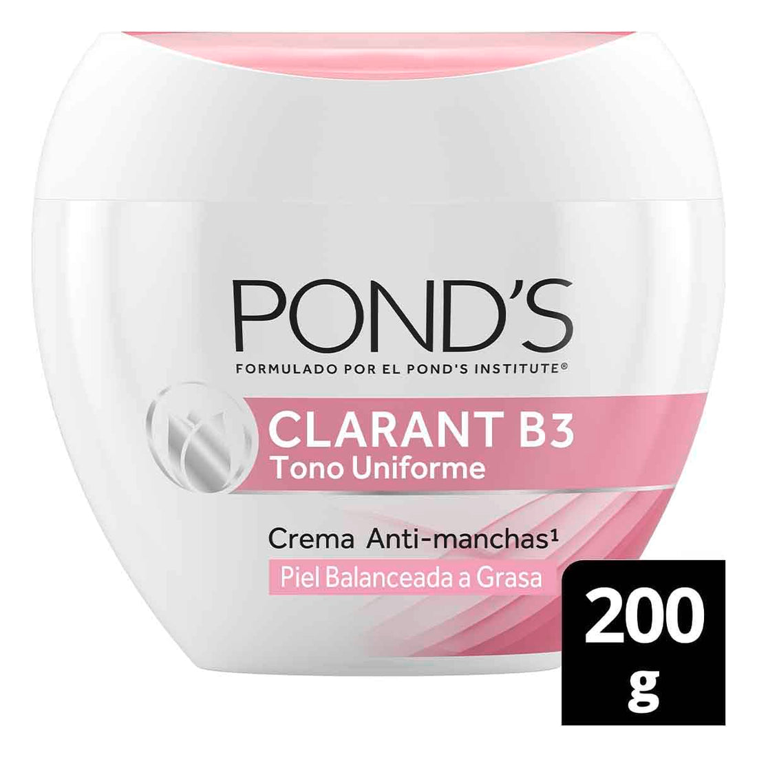 Pond's Clarant B3 Anti-dark Moisturizing Cream, for Normal to Oily Skin, 7oz Crema Aclaradora De Piel Contra Las Manchas 200gr by Pond's