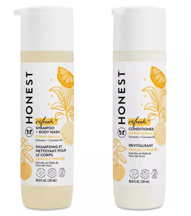 GENERIC Shampoo & Conditioner, Citrus Vanilla 10 Oz By Honest Company