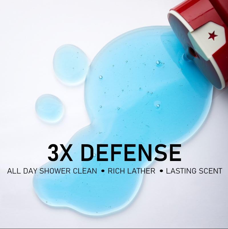 Old Spice Body Wash for Men, 24/7 Shower Fresh with Lasting Scent, Red Collection, Swagger with Cedarwood Scent, 24 fl oz (Pack of 4)