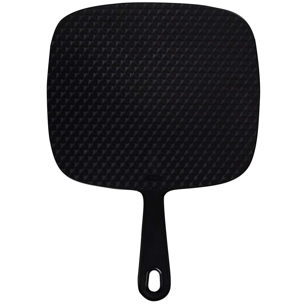 ForPro Large Hand Mirror, Black, 9ââ‚¬Â W x 12ââ‚¬Â L