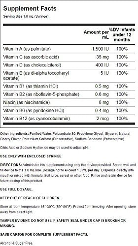 Pedia Poly-Vite Drops 1 2/3 fl Ounce Liquid