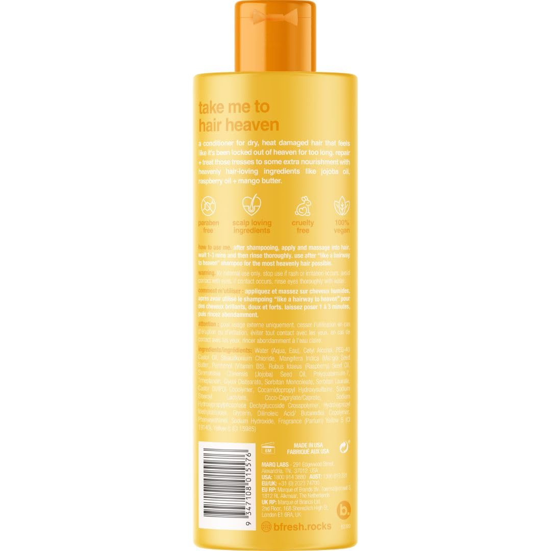 B.TAN Like a Hairway to Heaven, Sweet Mango Ultra Nourishing Daily Conditioner 12 Fl Oz