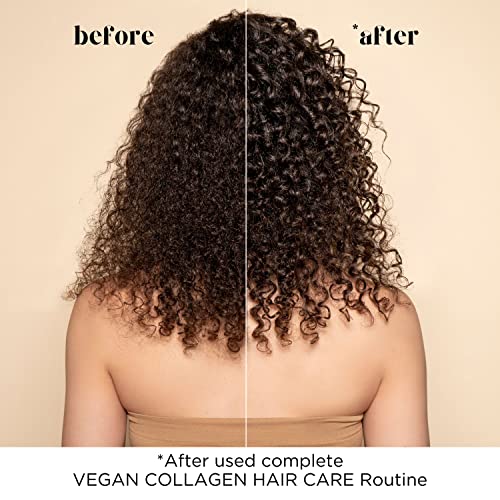 Pacifica Hair Mask - Vegan Collagen Hydrating Leave-In Repair Hair Mask Treatment -w/Ultra Restoring Peptides - for Very Dry Hair All Hair Types Clean Beauty Vegan & Cruelty-Free Dermatologist Tested