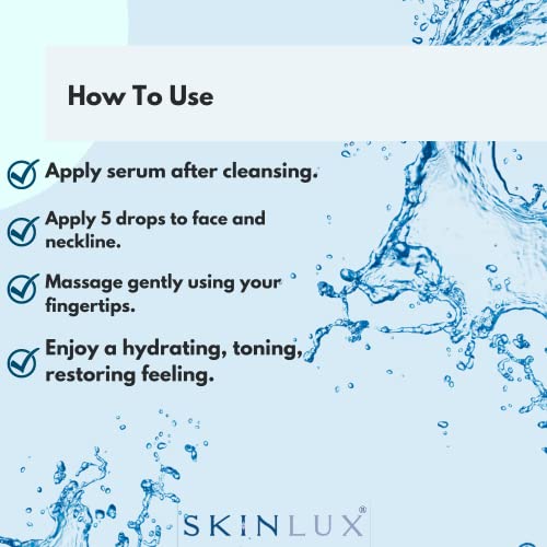 SKINLUX Niacinamide%10 + Zinc Pca%1 Skin Care Serum, 1 FL OZ (30ml)