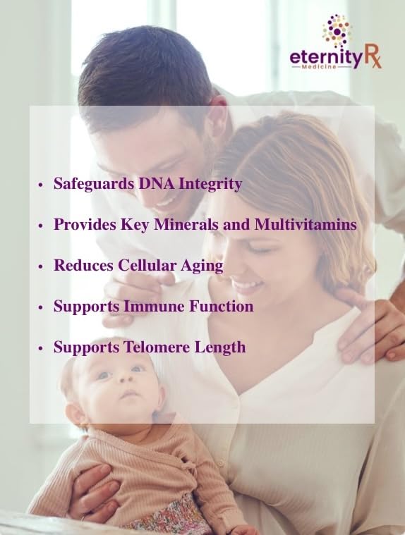 Eternity Medicine Rx Telovite™ Multivitamin – Comprehensive Daily Multivitamin for Optimal Health – 90 Capsules Magnesium
