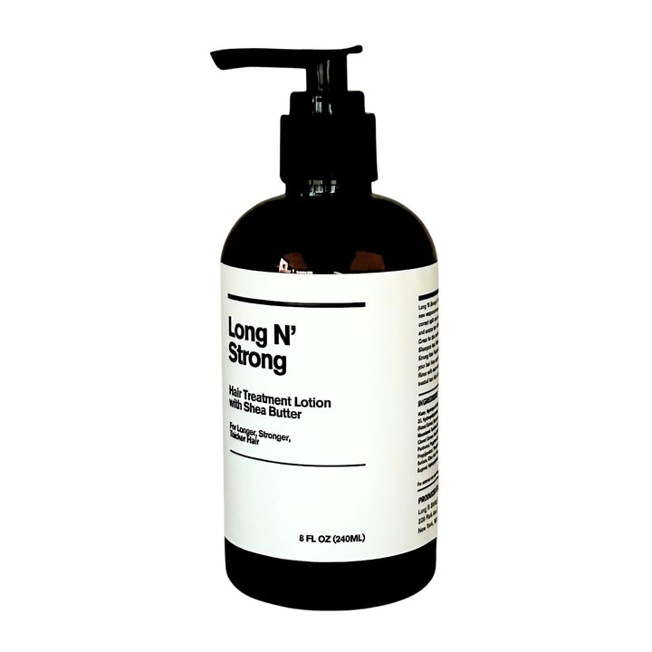 Want Longer Hair Want Stronger Hair Grow Hair Fast! Buy Long 'N Strong Treatment Lotion - Longer Thicker Hair! - Split End Repair - Split end treatment! For All Ethnic Hair Types!!