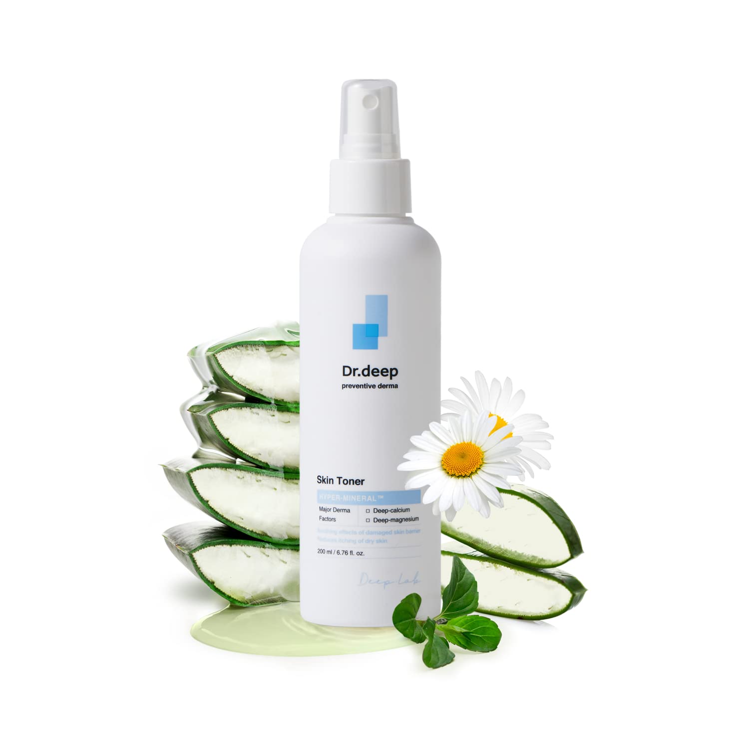 Dr.Deep Skin Toner with Natural Mineral Deep Moisturizing, Hydrating Toner