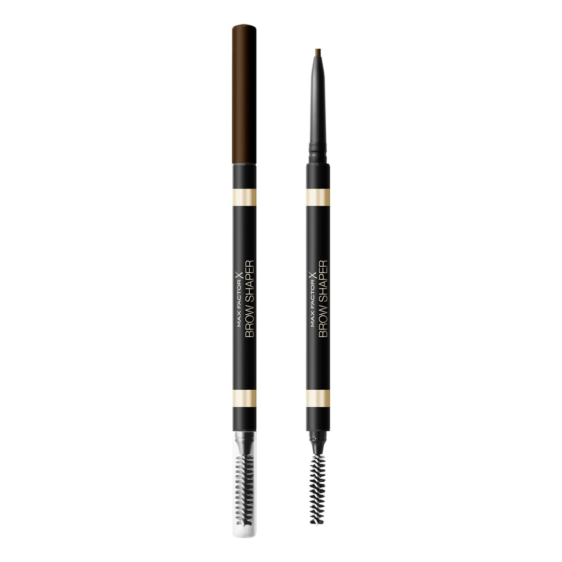 Max Factor Brow Shaper Pencil for Women, 30 Deep Brown, 0.1 Ounce
