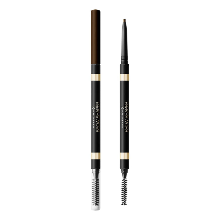 Max Factor Brow Shaper Pencil for Women, 30 Deep Brown, 0.1 Ounce