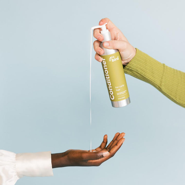 Deep Curl Conditioner | for Adults & Kids | Natural and Organic Ingredients | Featuring Argan Oil | Artificial Fragrance Free | Leave in or Wash Out | 8 Fl Oz