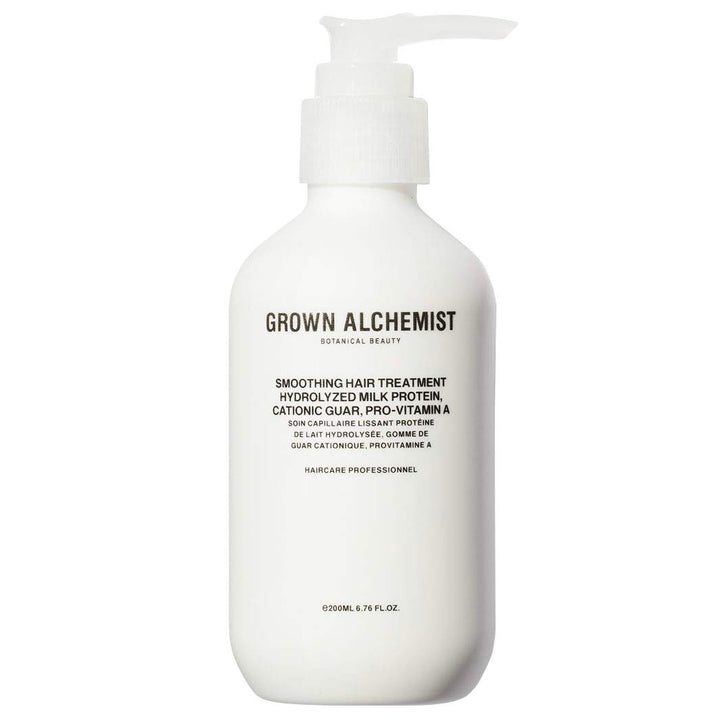 Grown Alchemist Smoothing - Hair Treatment - Hydrolyzed Milk Protein, Cationic Guar, Pro-Vitamin A, 200ml