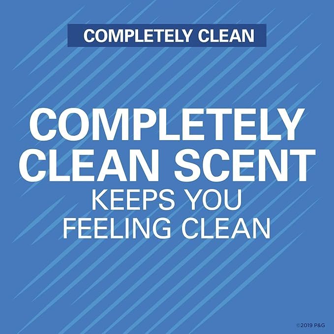 Secret Deodorant Outlast Clear Gel Completely Clean 2.6 Ounce (76ml) (3 Pack)