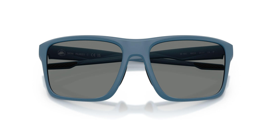 Native Eyewear Men's XD9043 Tavern Square Sunglasses, Overland Blue/Grey Polarized, 57 mm