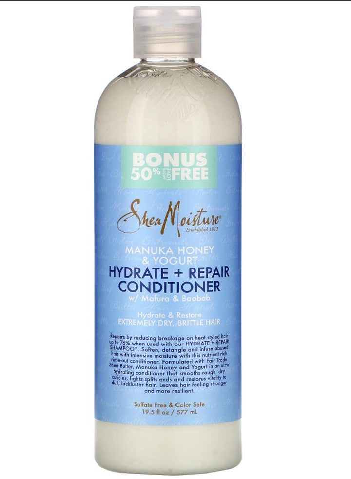 SheaMoisture Manuka Honey & Yogurt Conditionr 19.8 Ounce (586ml)