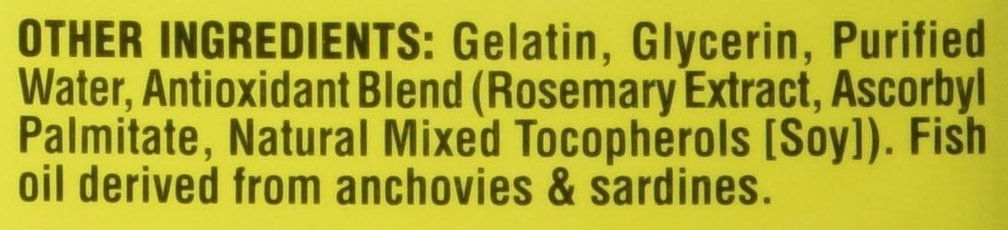 Trader Joe's Molecularly Distilled Omega-3 Fatty Acids Dietary Supplement