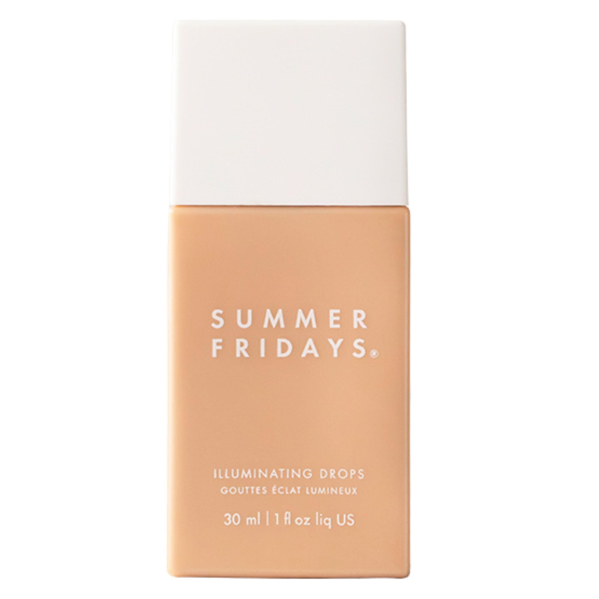 Summer Fridays Illuminating Drops - Hydrating Serum-Like Formula with Hyaluronic Acid - Dewy Summer Makeup with Skincare Benefits - Help Support a Healthy Skin Barrier (1 Fl Oz)
