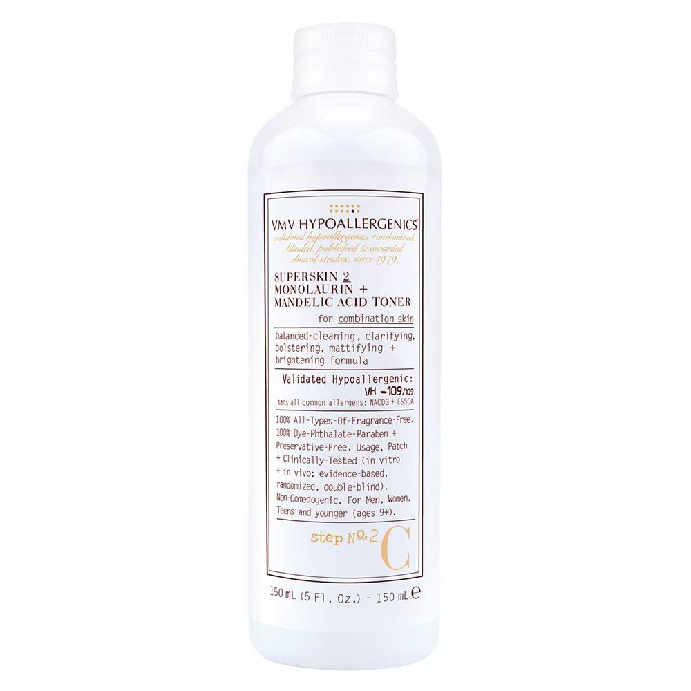 VMV Hypoallergenics 5 oz SuperSkin 2 Monolaurin + Mandelic Acid Toner