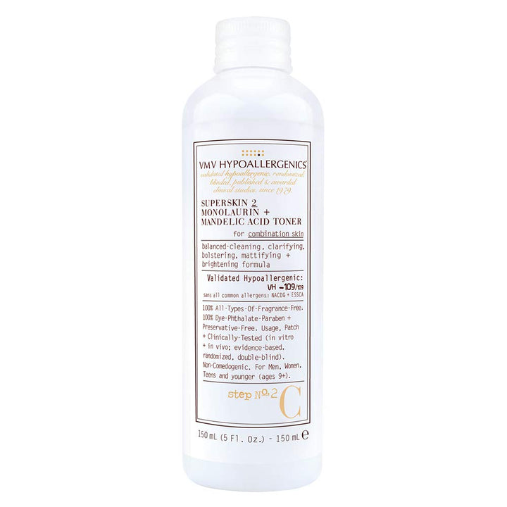 VMV Hypoallergenics 5 oz SuperSkin 2 Monolaurin + Mandelic Acid Toner