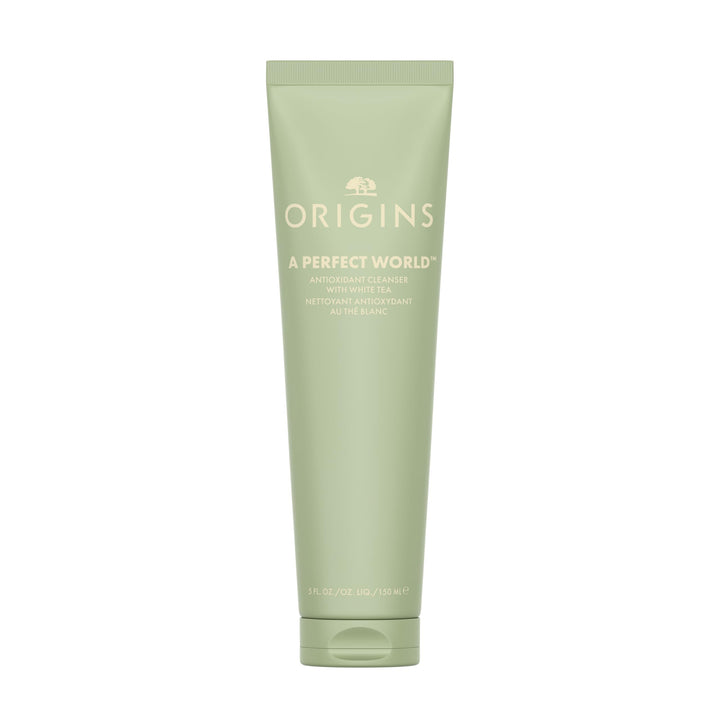 Origins A Perfect World Antioxidant Cleanser | For Dry and Combination Skin | With White Tea & Glycerin, 5 Fl Oz