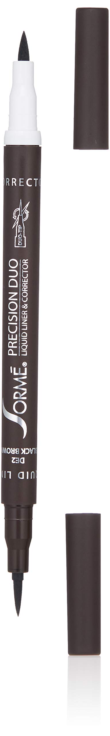 Sorme' Treatment Cosmetics Precision Duo Liquid Eyeliner, Brown