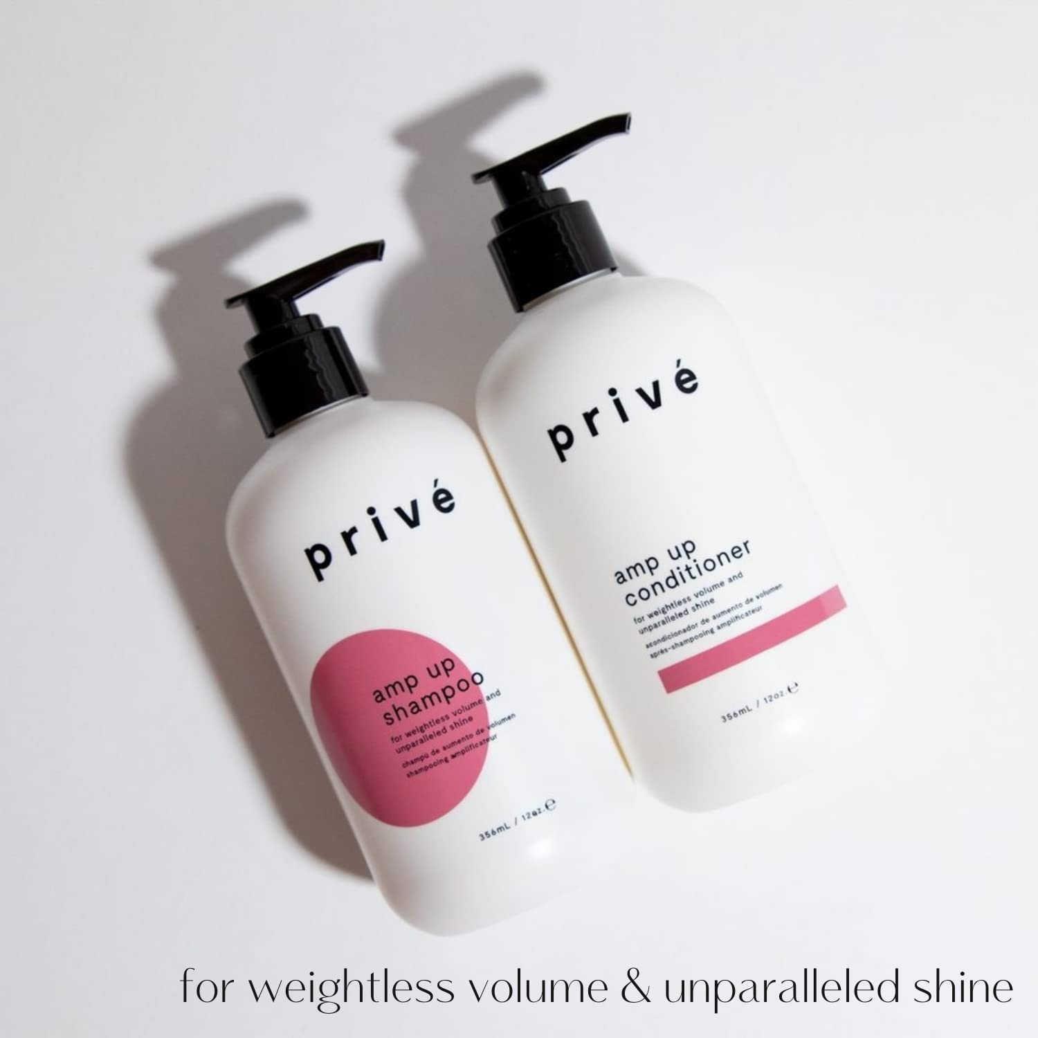 Prive Amp Up Shampoo Volumizing Fine And Thin Hair 12oz