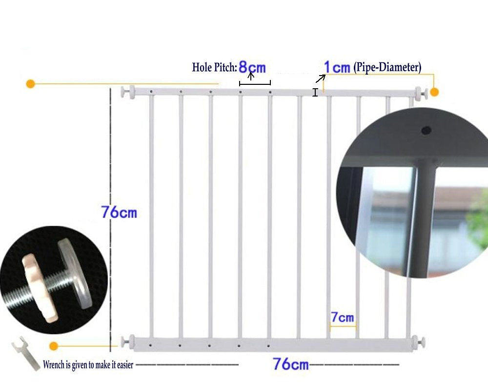 Fairy Baby Window Guards for Children Toddlers, Adjustable Wide Child Safety Window Guard Prevents Accidental Falls, Home Security Childproof Interior Bar Guard for Windows wide 31.49-36.22(1 panel)