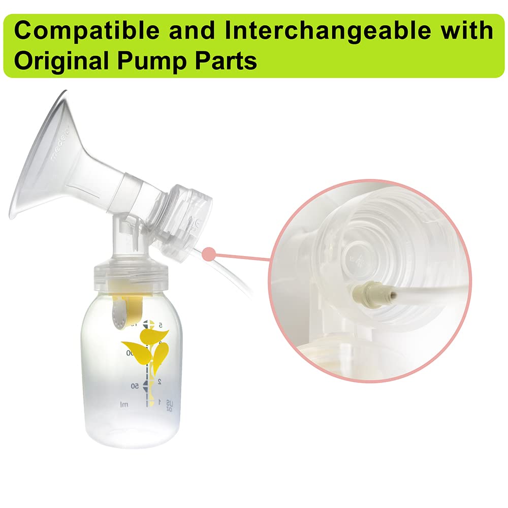 Nenesupply Tubing x 4 Compatible with Pump in Style Advanced Breastpump Replacement Parts for Medela Tubing. Transparent Plastic Tubing. Not Original Medela Pump Parts