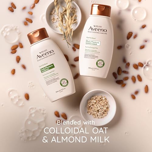 Aveeno Scalp Soothing Oat Milk Blend Conditioner , Fresh, 12 Fl Oz