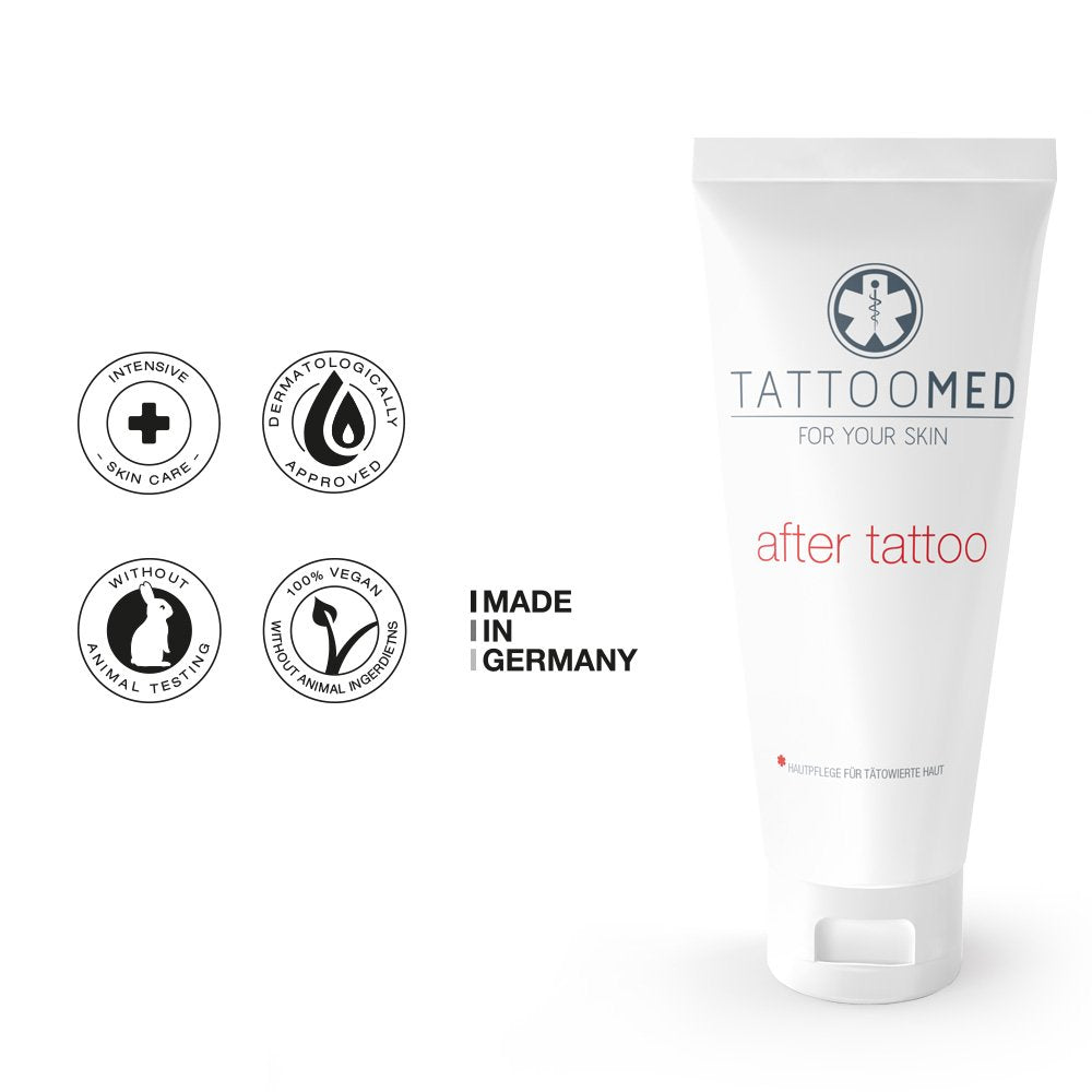 TattooMed After Tattoo Care With Panthenol For Protecting Sensitive Tattooed Skin