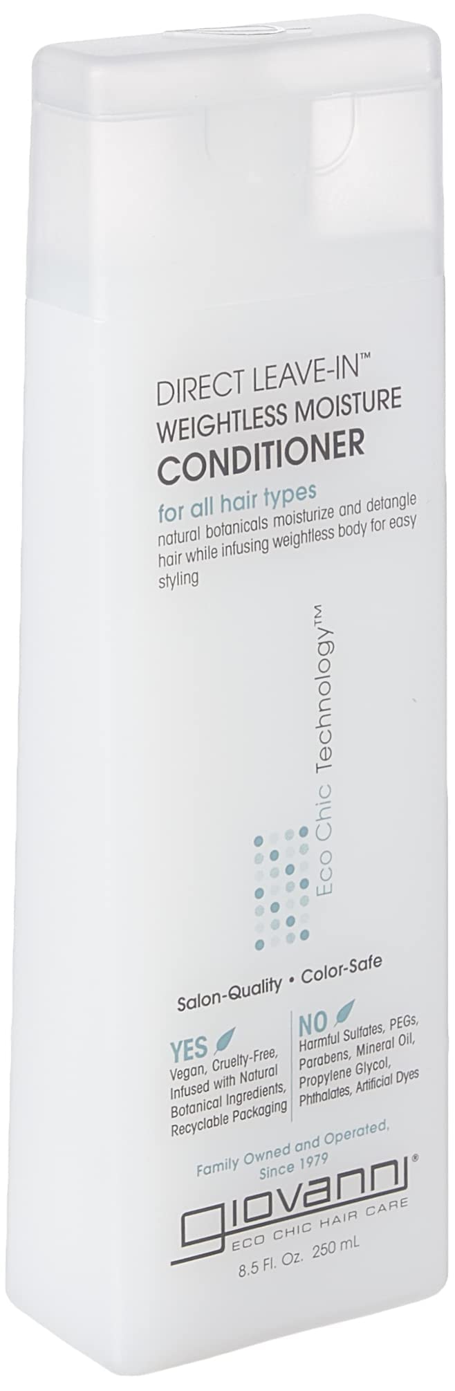 Giovanni Hair Care Direct Leave In Conditioner, 250ml