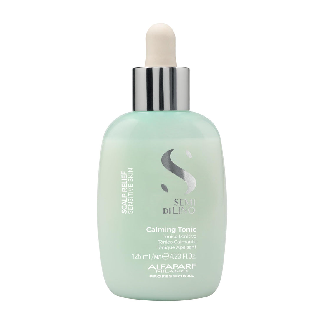 Alfaparf Milano Scalp Relief Calming Tonic for Sensitive Skin - Provides Immediate Calming, Soothing, Hydration, and Itch Relief - Professional Salon Quality, 125ml