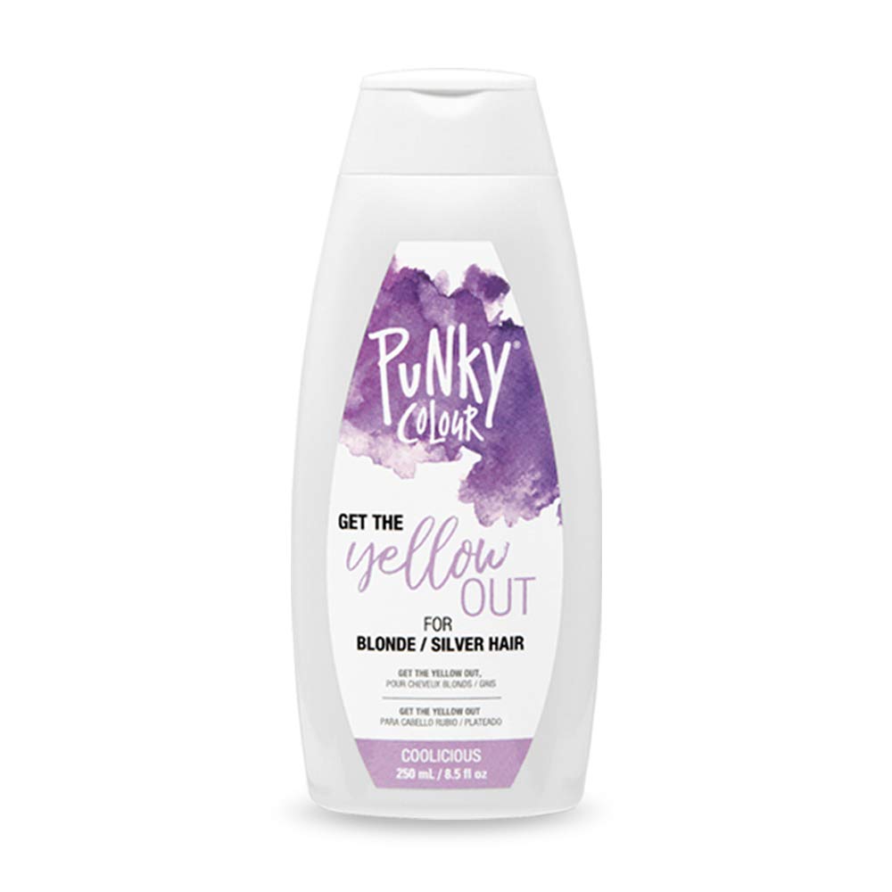 Punky Coolicious Purple Toner 3-in-1 Color Depositing Shampoo & Conditioner with Shea Butter and Pro Vitamin B that helps Nourish and Strengthen Hair, 8.5 oz